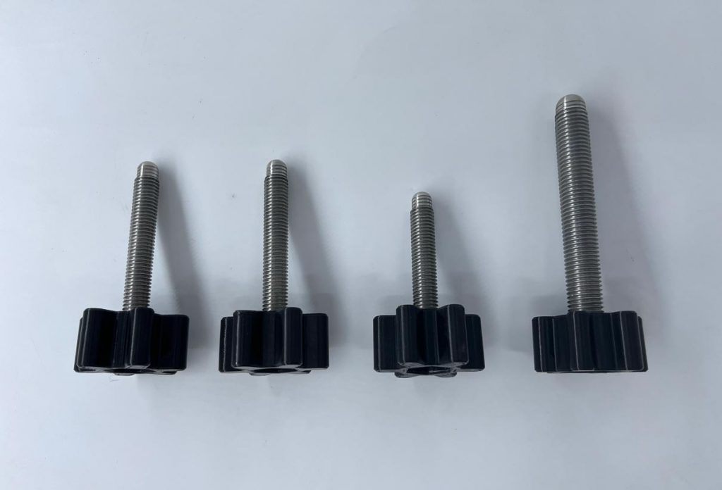 Replacement Bolt Screw For Glowforge Pulley Wheel - Silver Low Profile 1 Inch